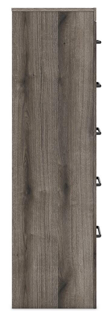 Graystorm Chest of Drawers - Dark Gray (8)