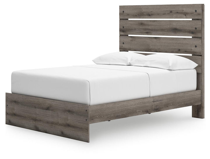 Graystorm Full Panel Storage Bed - Brown Gray (5)
