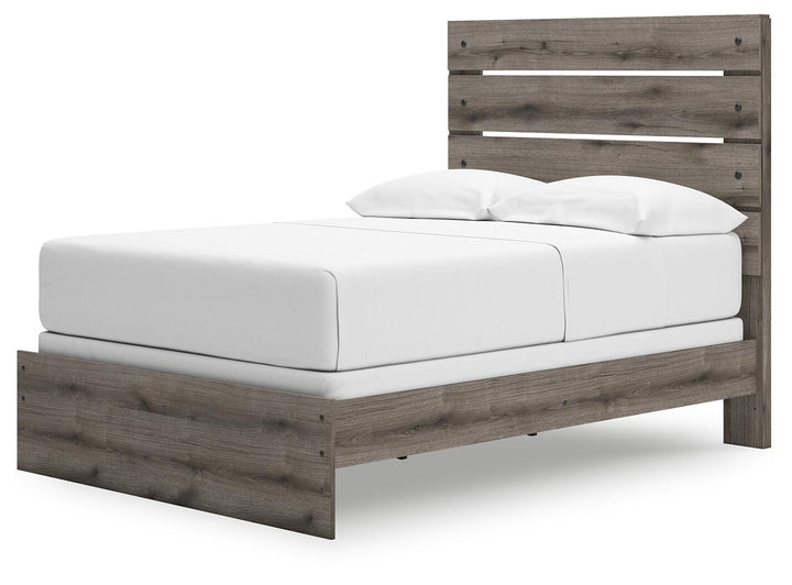 Graystorm Full Panel Bed - Dark Gray (5)