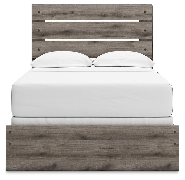 Graystorm Full Panel Bed - Dark Gray (6)