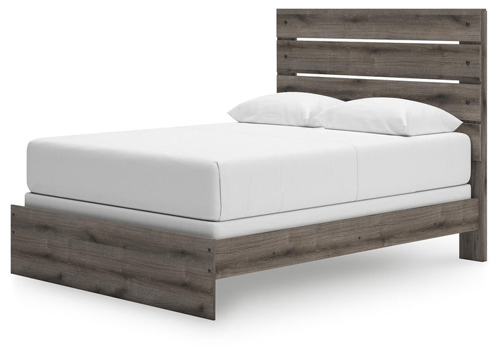Graystorm Queen Panel Bed - Dark Gray (5)