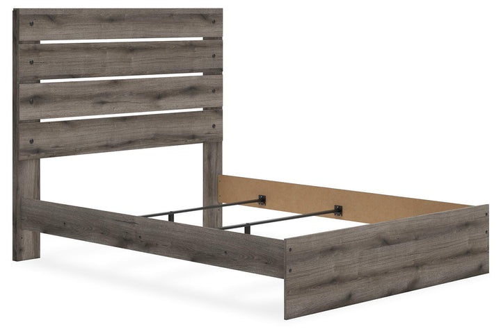 Graystorm Queen Panel Bed - Dark Gray (3)
