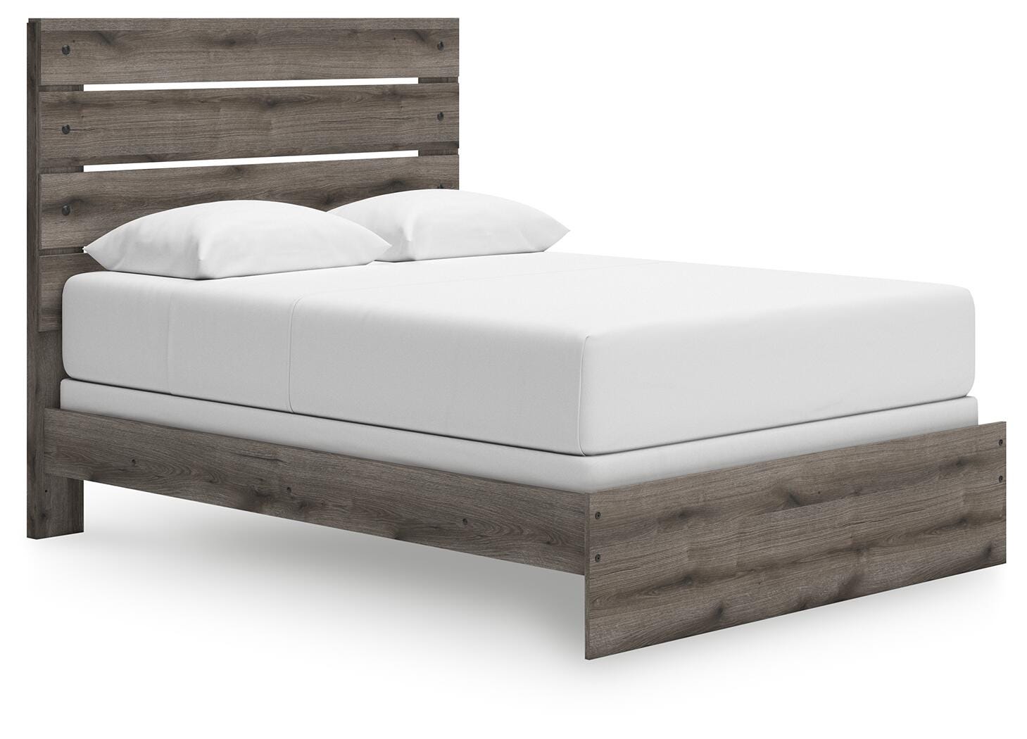 Graystorm Queen Panel Bed - Dark Gray (1)