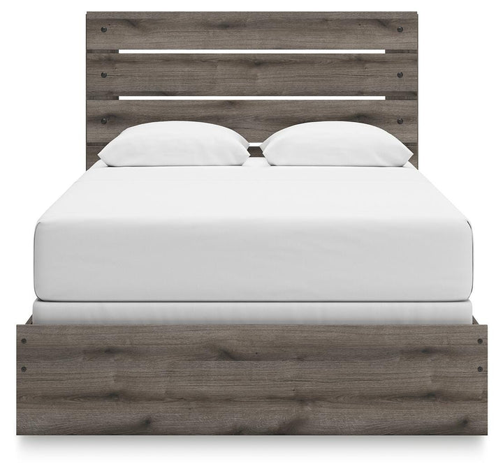 Graystorm Queen Panel Bed - Dark Gray (6)