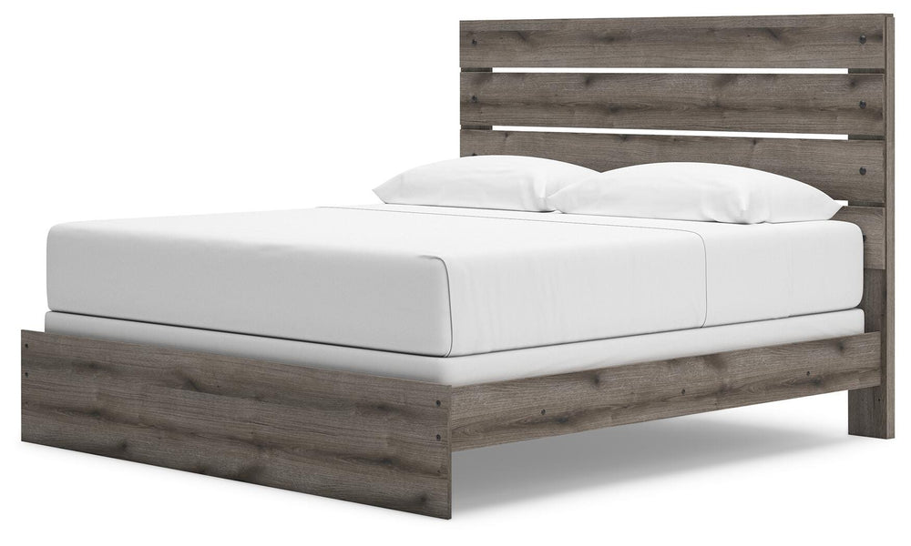 Graystorm King Panel Bed - Dark Gray (3)