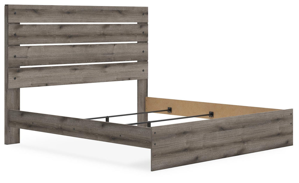Graystorm King Panel Bed - Dark Gray (5)