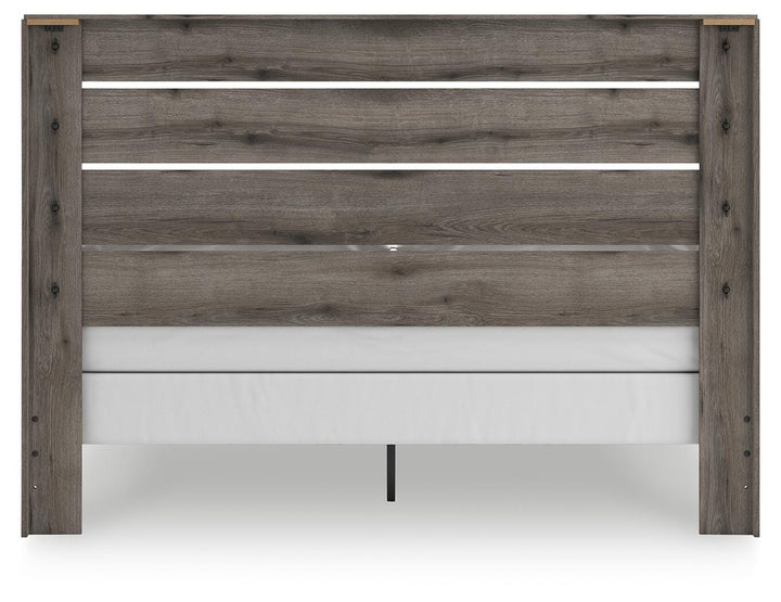 Graystorm King Panel Bed - Dark Gray (7)