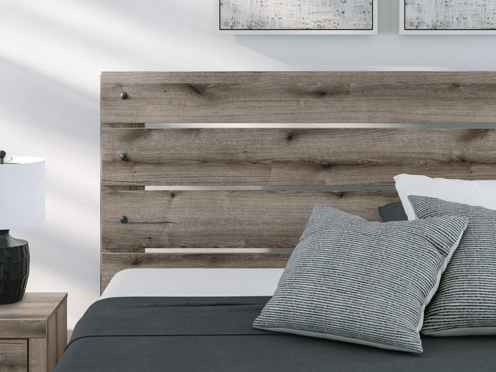 Graystorm King Panel Bed - Dark Gray (10)