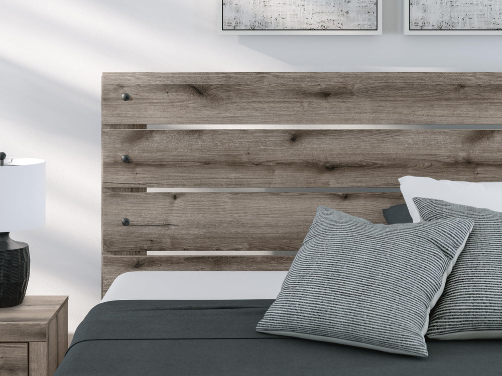 Graystorm King Panel Bed - Dark Gray (10)