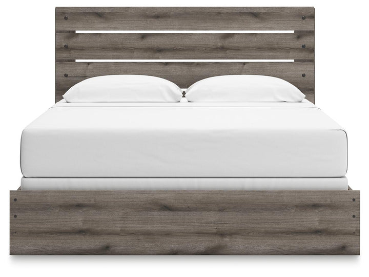 Graystorm King Panel Bed - Dark Gray (6)