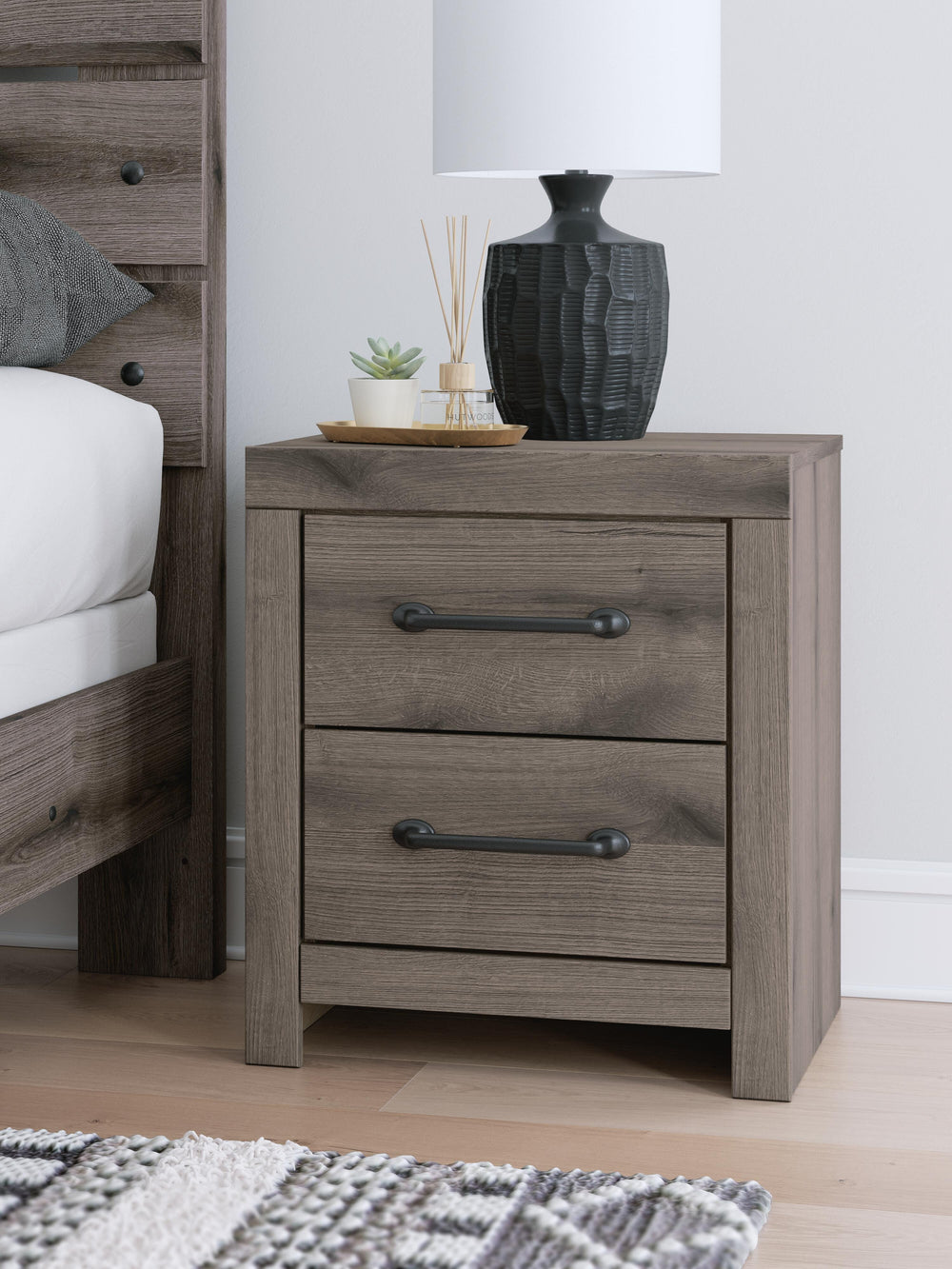 Graystorm Nightstand - Dark Gray (2)