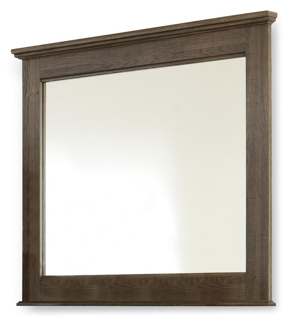 Juararo Dresser and Mirror - Dark Brown (8)