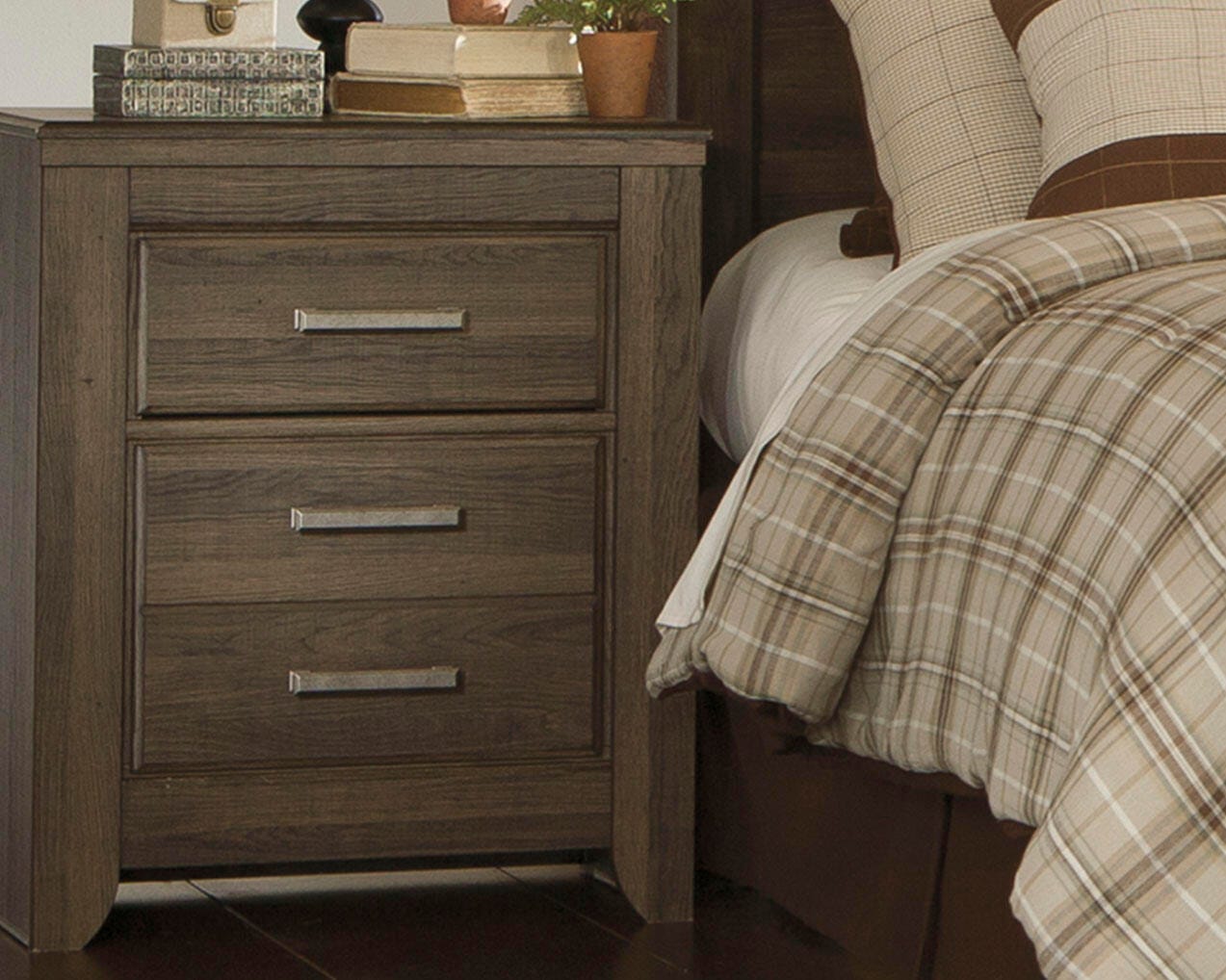 Juararo Nightstand - Dark Brown (2)