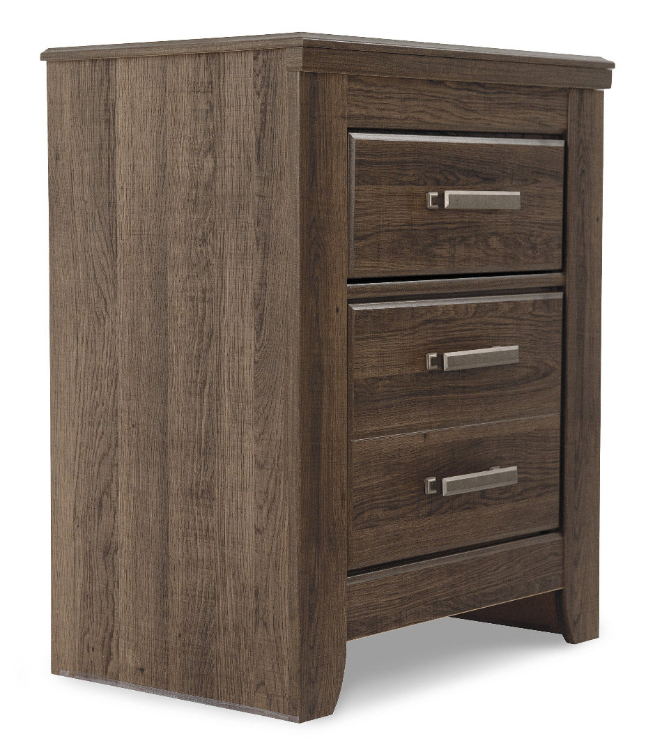 Juararo Nightstand - Dark Brown