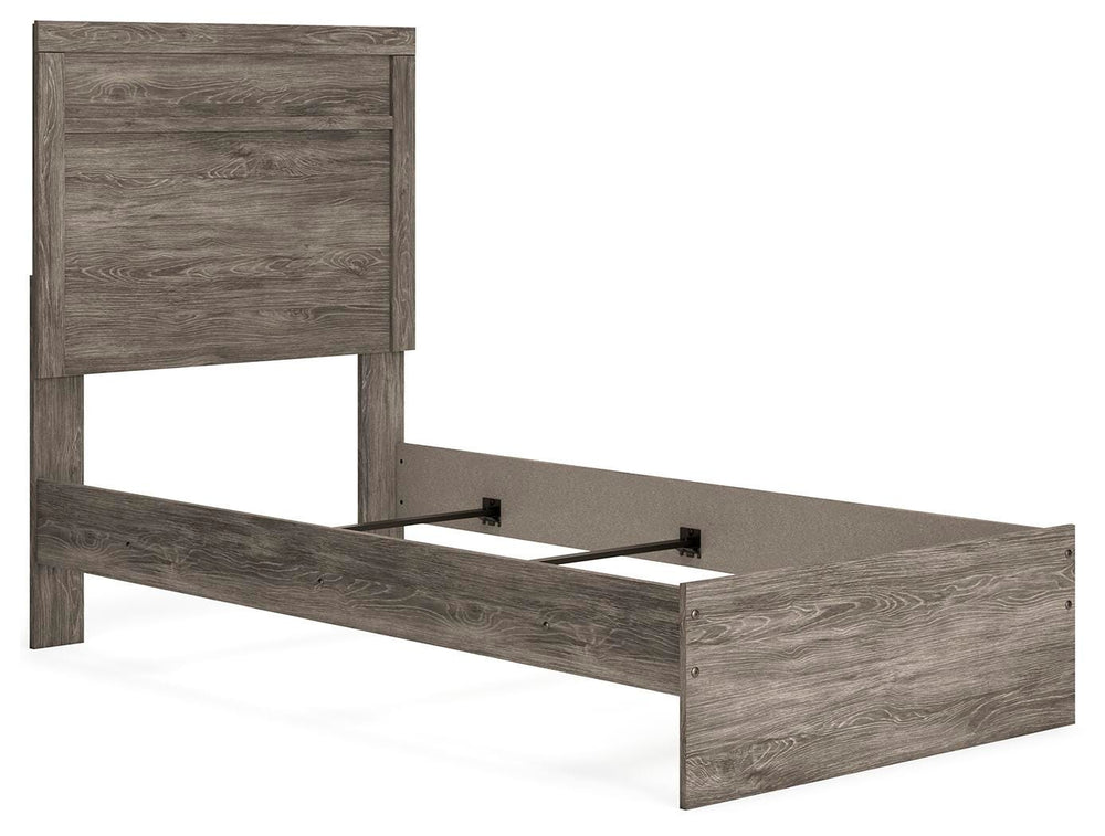 Ralinksi Twin Panel Bed - Dark Gray (3)