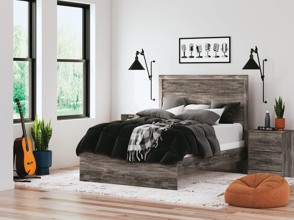 Ralinksi Full Panel Bed - Gray (2)