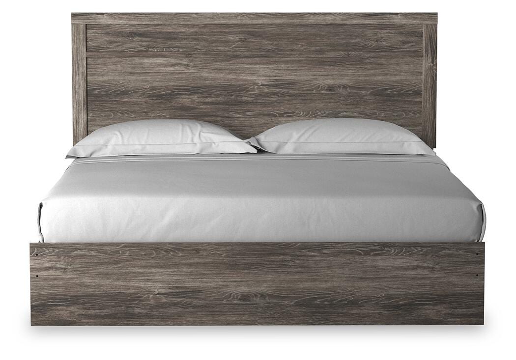 Ralinksi King Panel Bed - Gray (2)