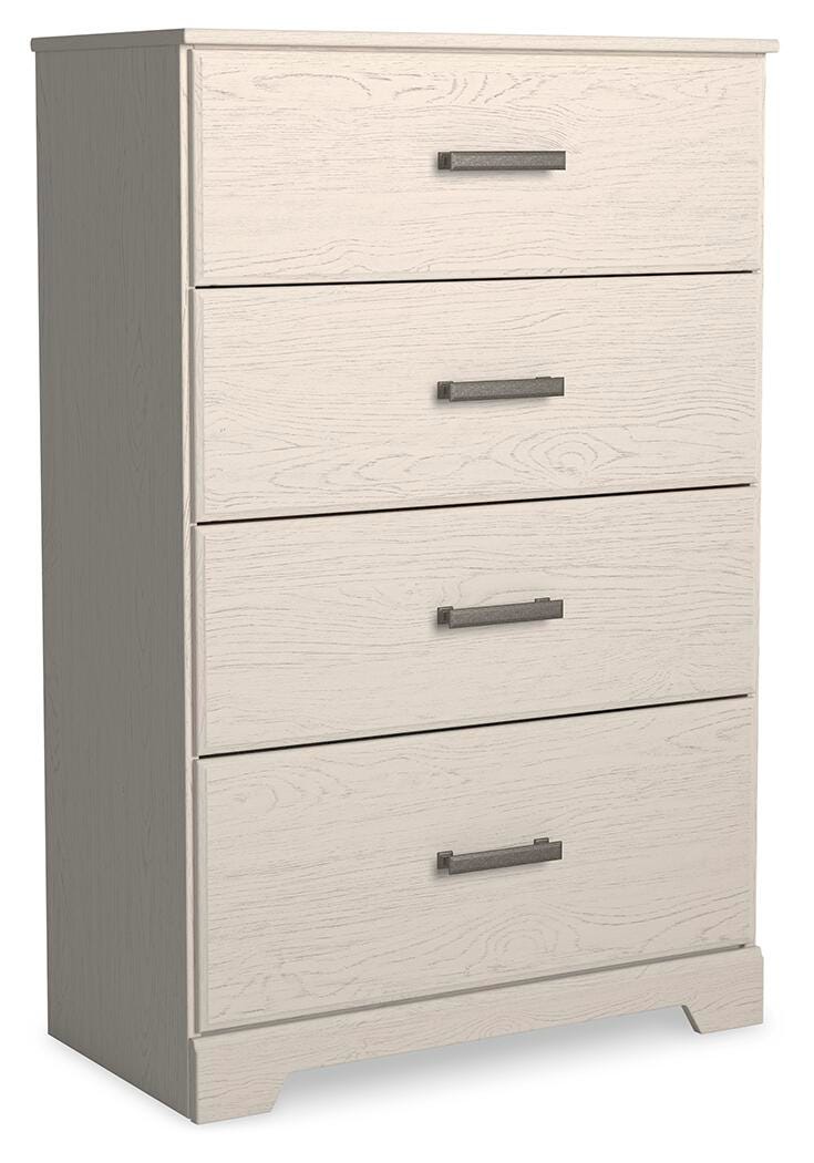 Stelsie Chest of Drawers - White (1)