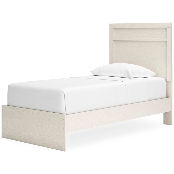 Stelsie Twin Panel Bed - White (4)