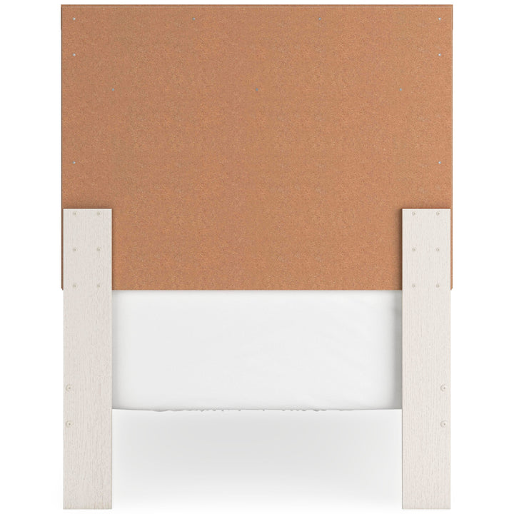 Stelsie Twin Panel Bed - White (6)