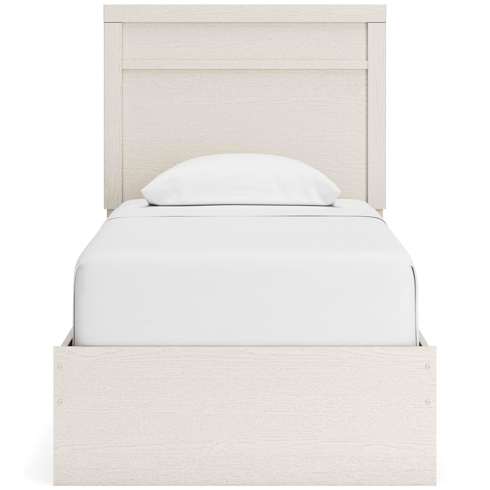 Stelsie Twin Panel Bed - White (5)