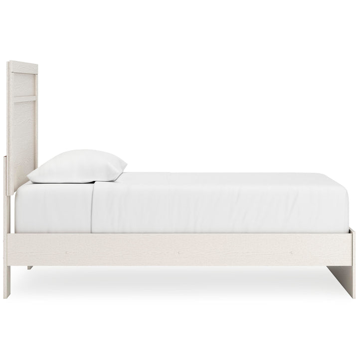 Stelsie Twin Panel Bed - White (8)