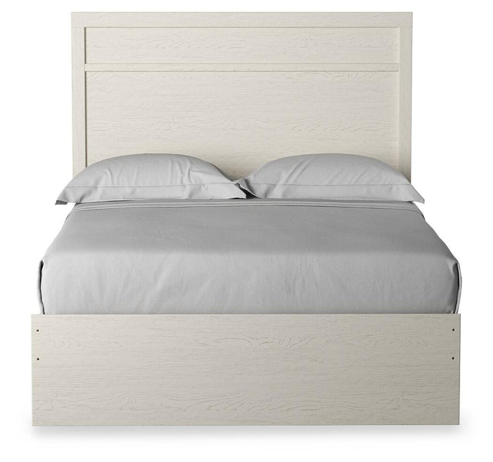 Stelsie Full Panel Bed, Dresser, Mirror and Nightstand - White (7)