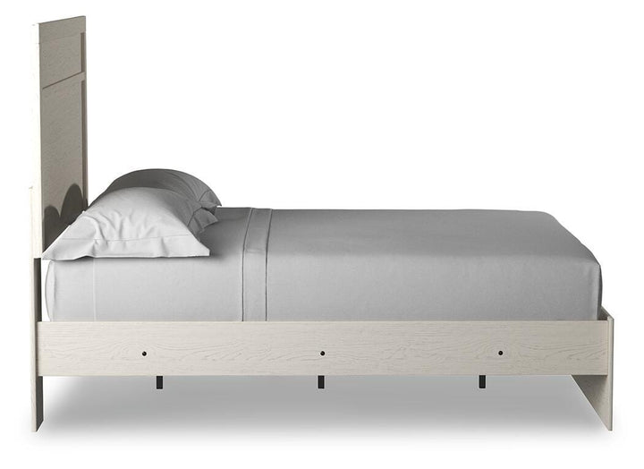 Stelsie Full Panel Bed, Dresser, Mirror and Nightstand - White (8)