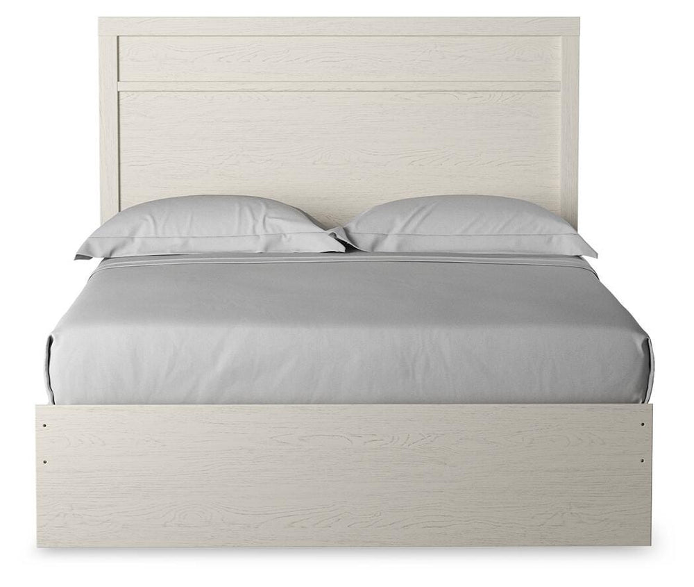 Stelsie Queen Panel Bed - White (3)
