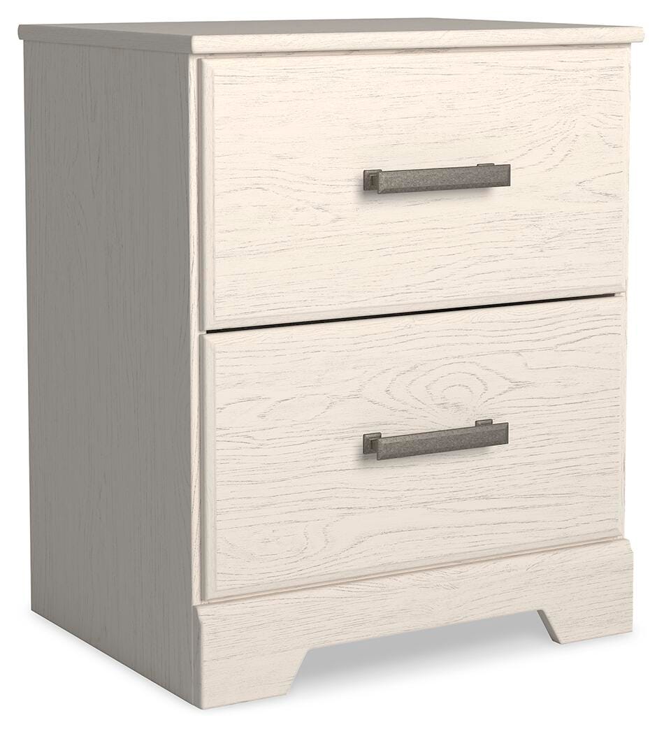 Stelsie Nightstand - White (1)