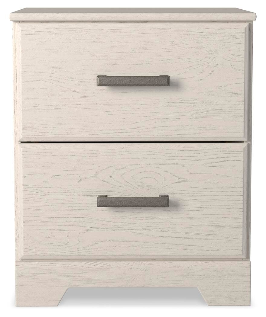 Stelsie Nightstand - White (2)