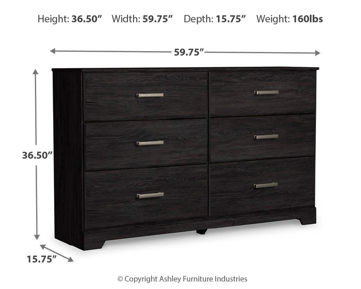Belachime Dresser - Dark Gray (4)