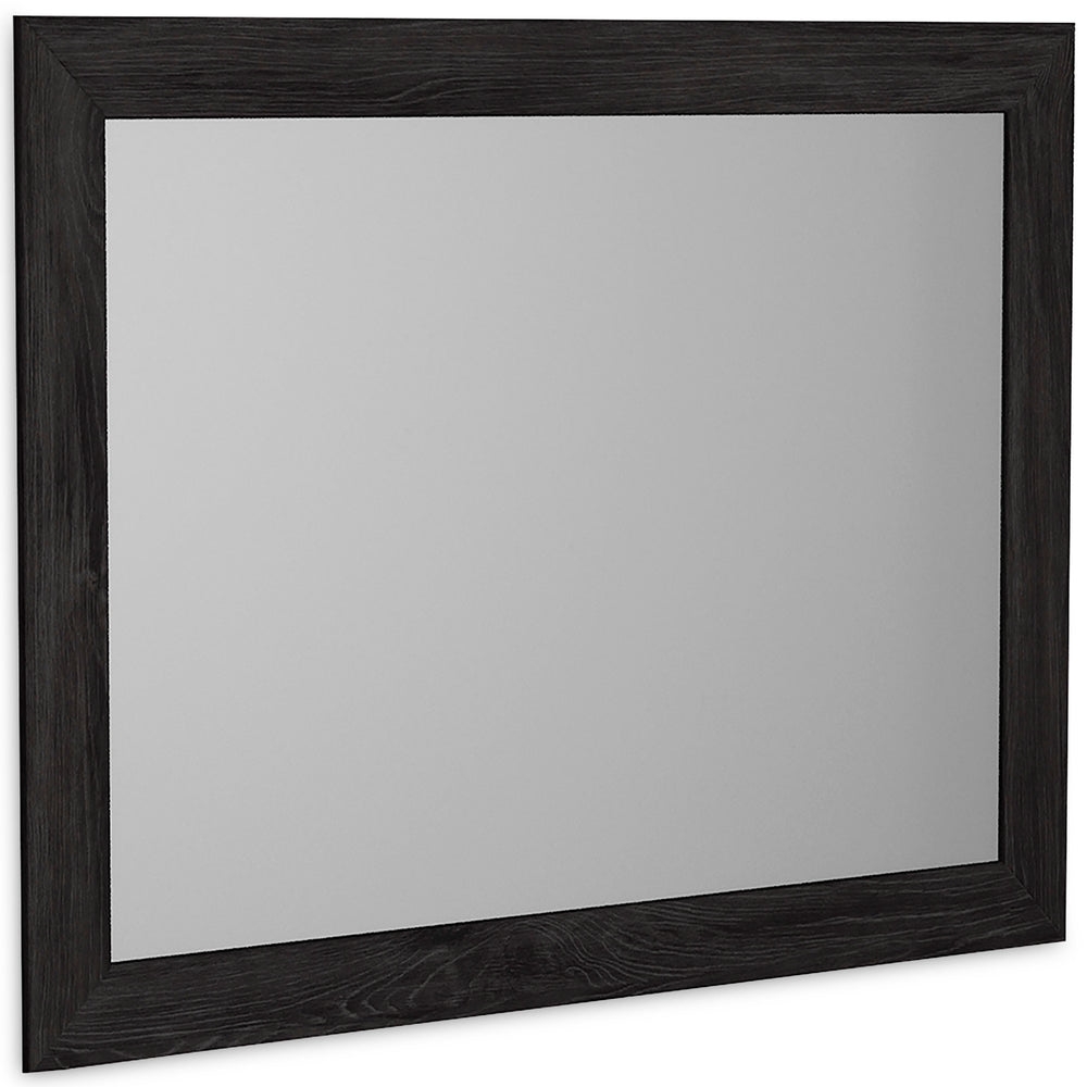 Belachime Bedroom Mirror - Dark Gray (1)