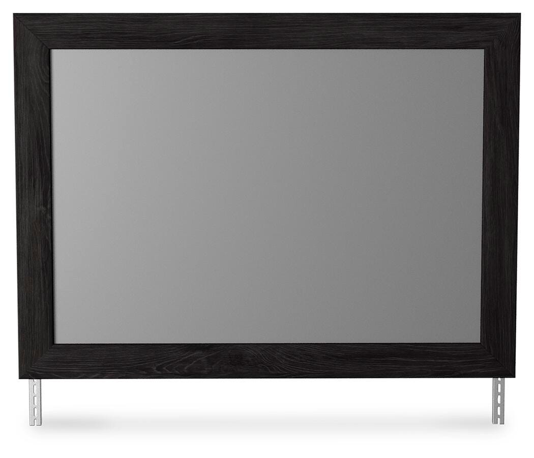 Belachime Bedroom Mirror - Dark Gray (2)