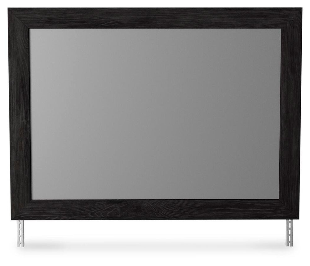 Belachime Bedroom Mirror - Dark Gray (2)