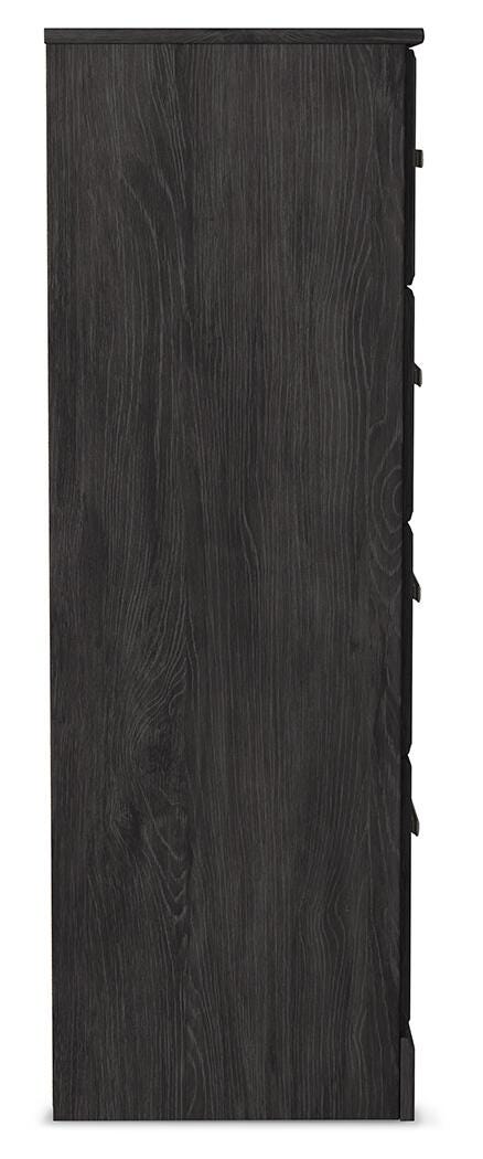 Belachime Chest of Drawers - Dark Gray (3)