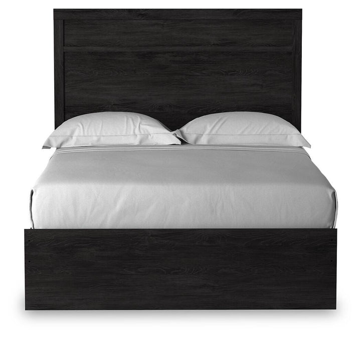 Belachime Full Panel Bed, Dresser, Mirror and Nightstand (5)