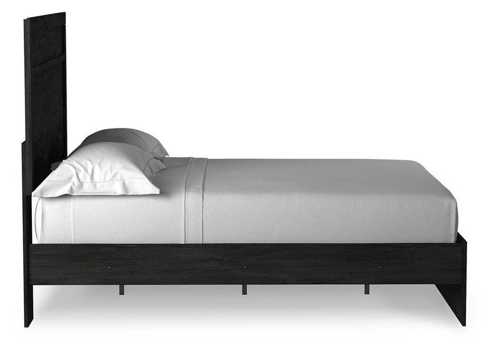 Belachime Full Panel Bed - Charcoal (6)
