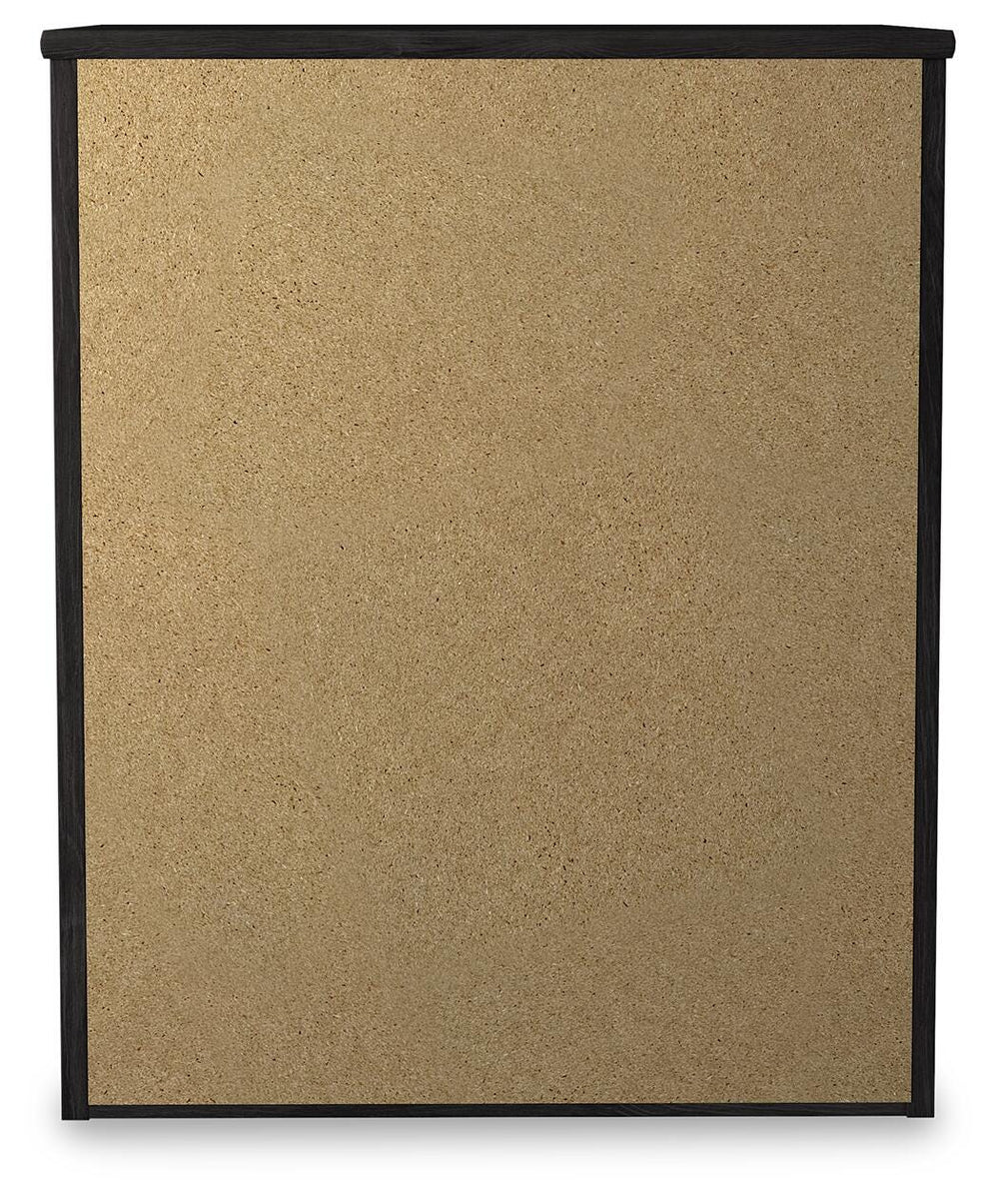 Belachime Nightstand - Dark Gray (5)