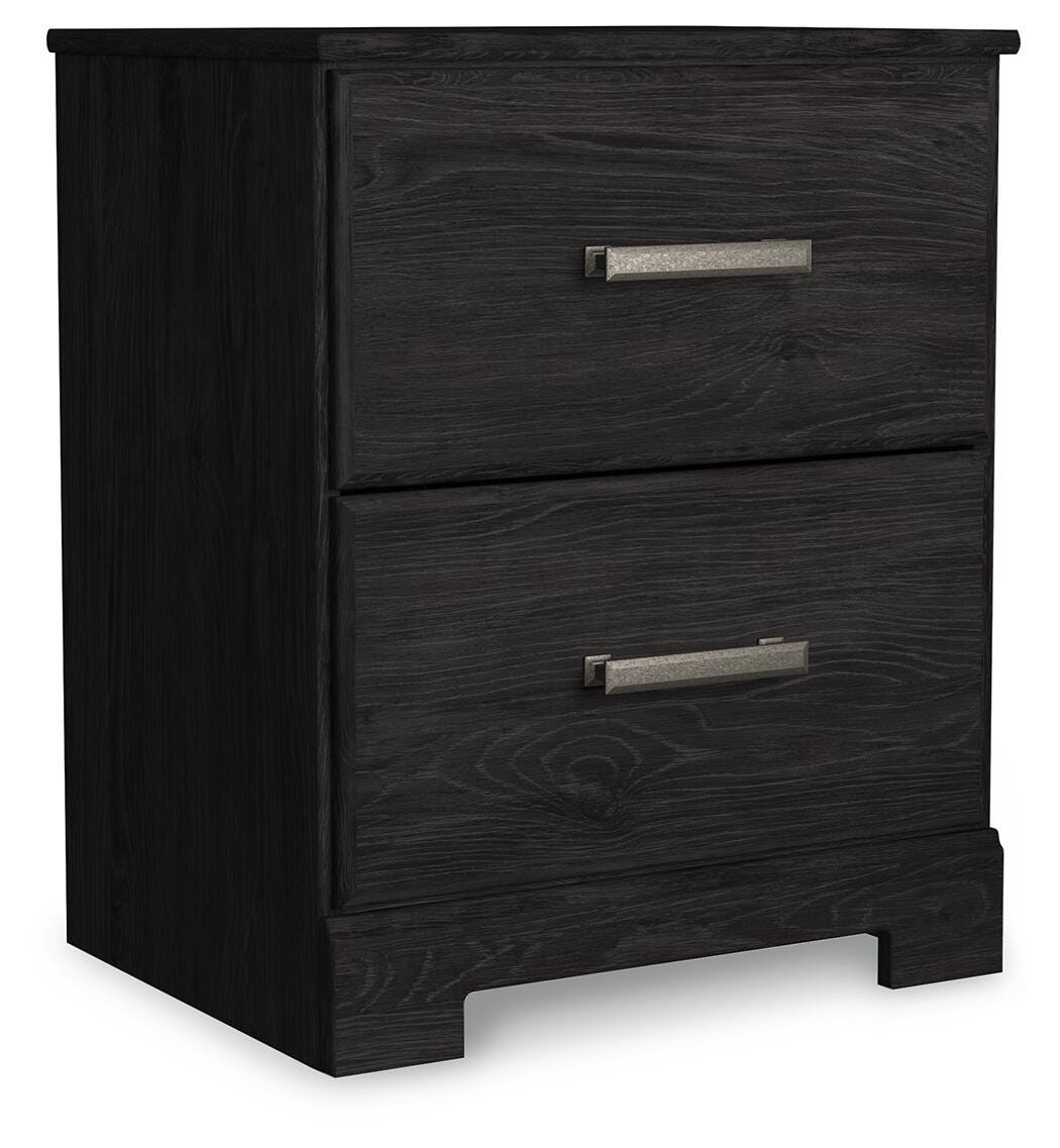 Belachime Nightstand - Dark Gray (2)
