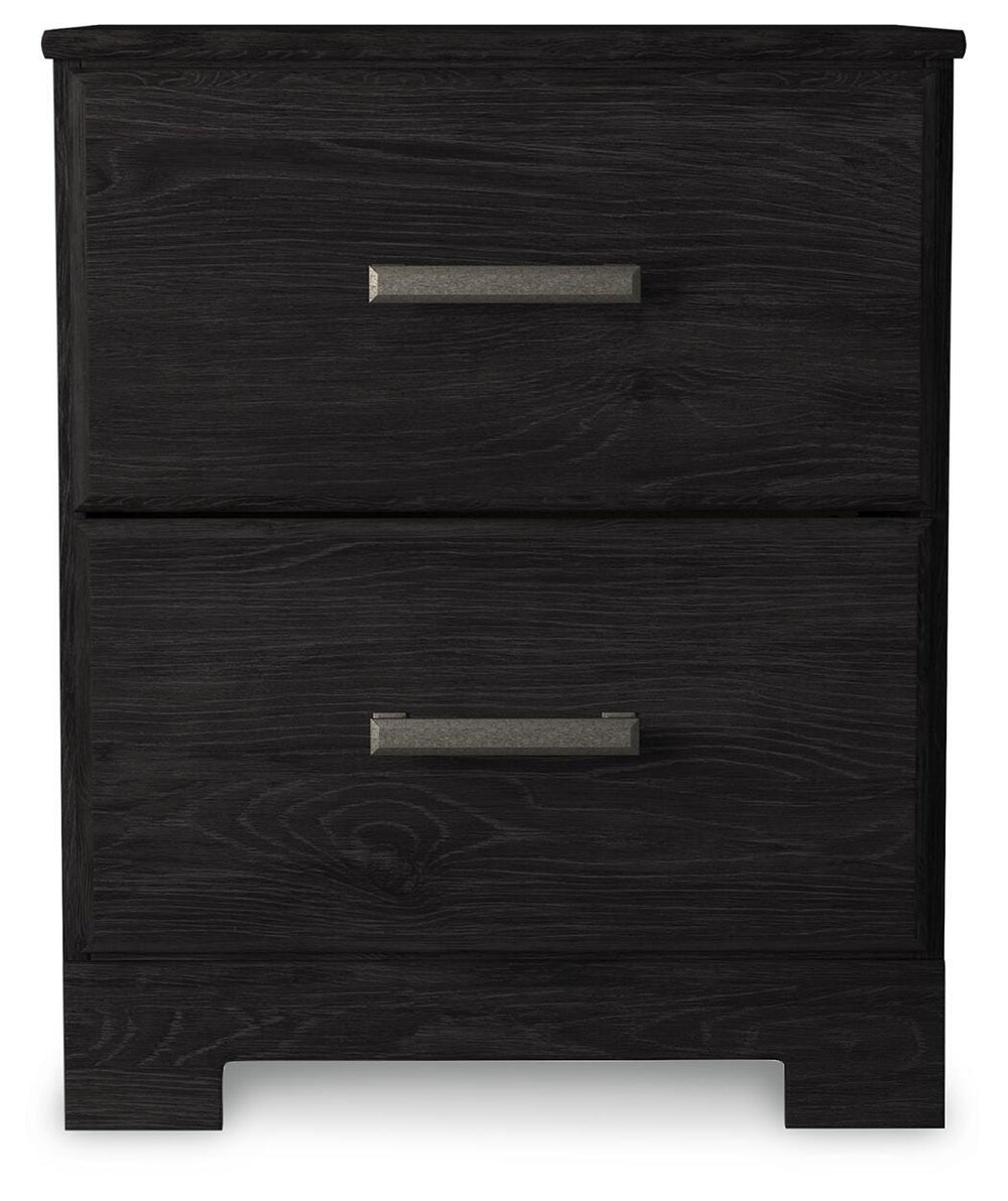 Belachime Nightstand - Dark Gray (4)