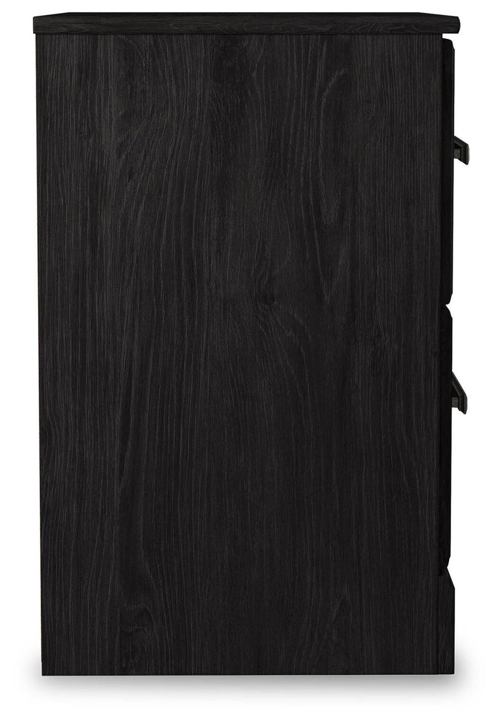 Belachime Queen Panel Bed and Nightstand - Charcoal (7)