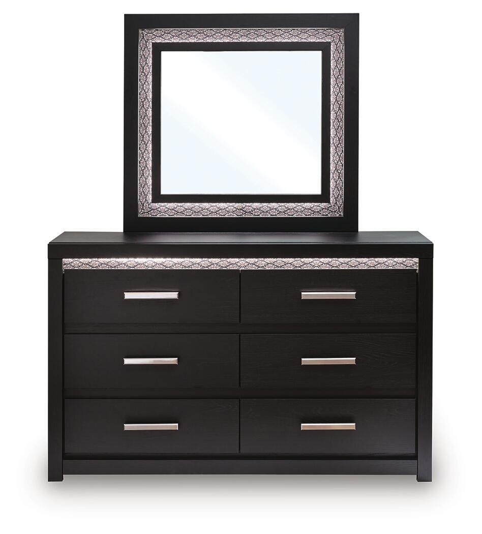 Brizmore Dresser and Mirror - Black (3)