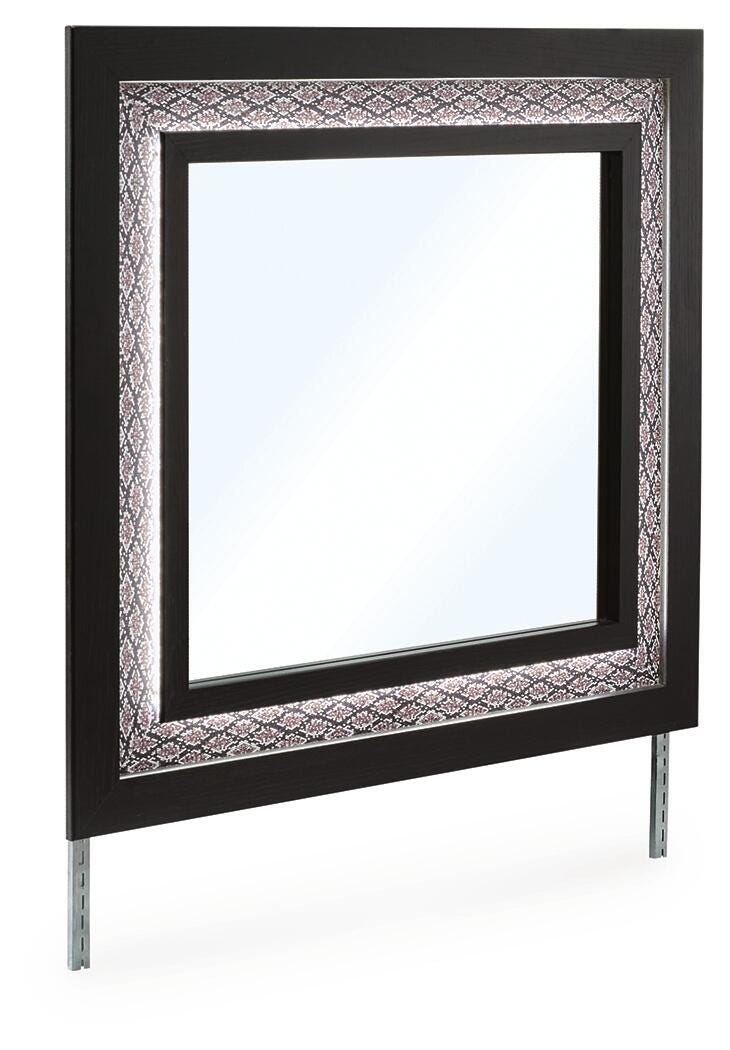Brizmore Bedroom Mirror - Black