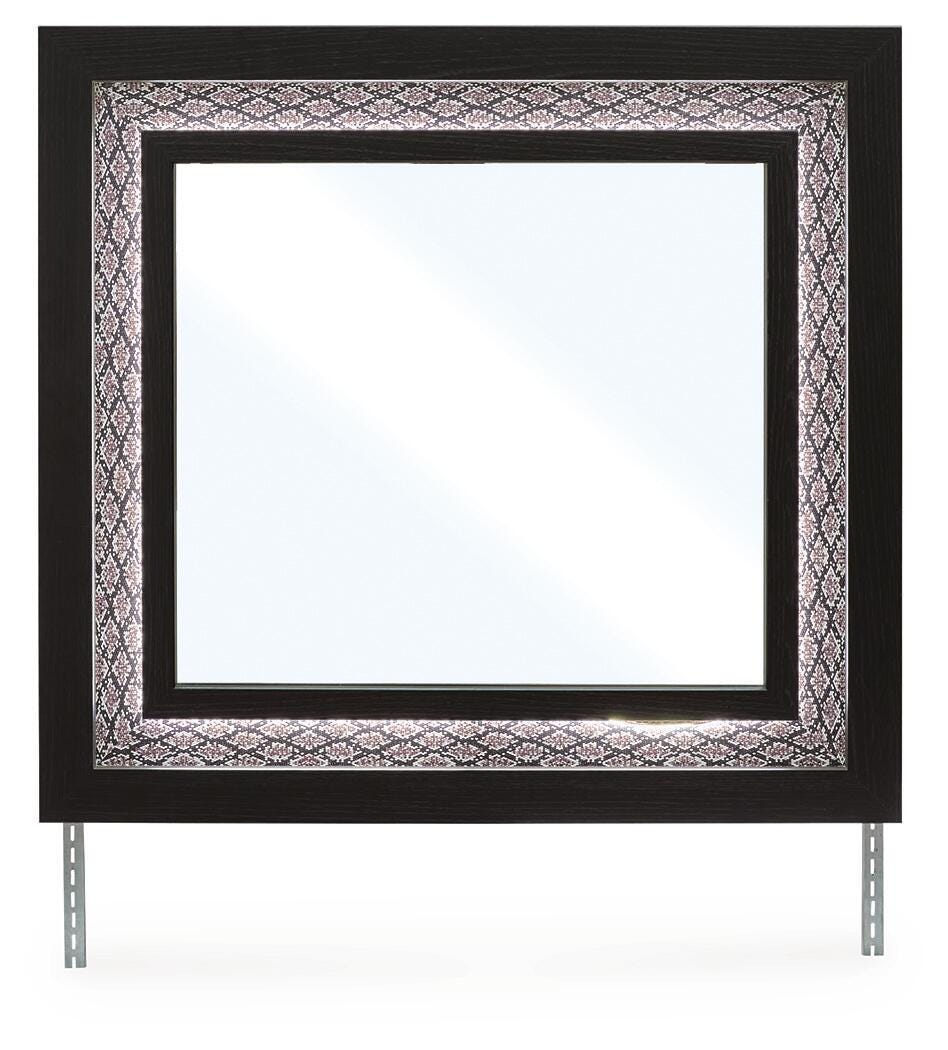 Brizmore Bedroom Mirror - Black