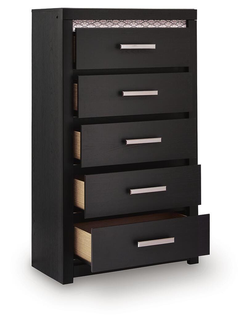 Brizmore Chest of Drawers - Black (4)