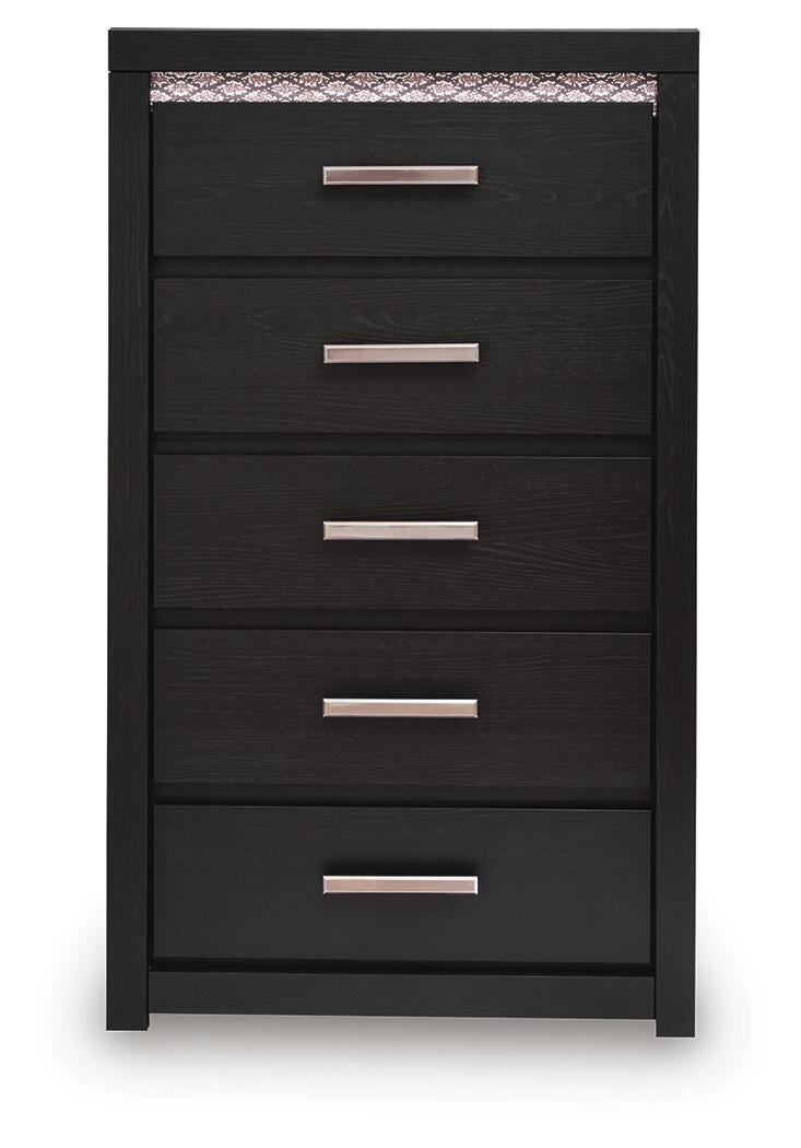 Brizmore Chest of Drawers - Black (3)