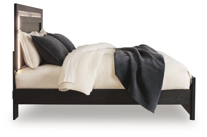 Brizmore King Panel Bed - Black (5)