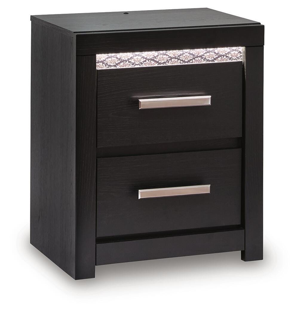 Brizmore Nightstand - Black (1)