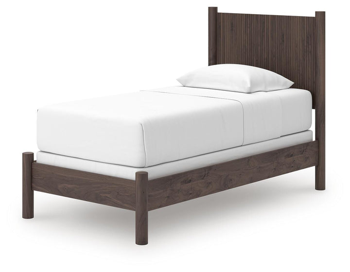 Pamytta Twin Panel Bed - Dark Brown (3)